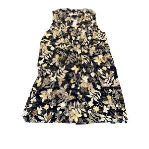 Chico’s short dress NWT size 4 classic pleated island pattern with pockets